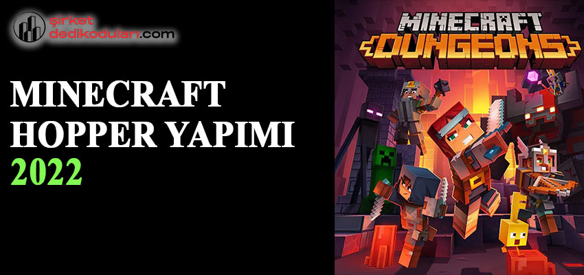 Minecraft Hopper yapımı 2022