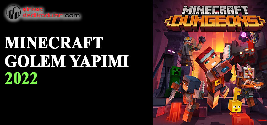 Minecraft Golem yapımı 2022